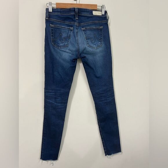 Adriano Goldschmied The Legging Ankle Raw Hem Skinny Jeans - Picture 7 of 13